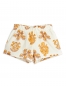 Preview: MINI RODINI Shorts Flowers - beige